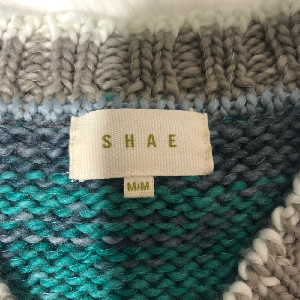 Anthro SHAE cozy cardigan sweater medium - Picture 2 of 8